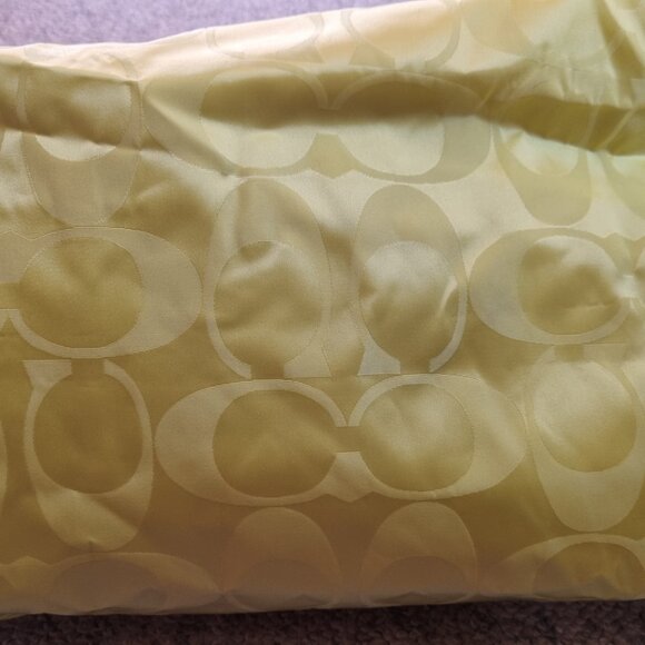 Big green tote bag Coach - Picture 6 of 6